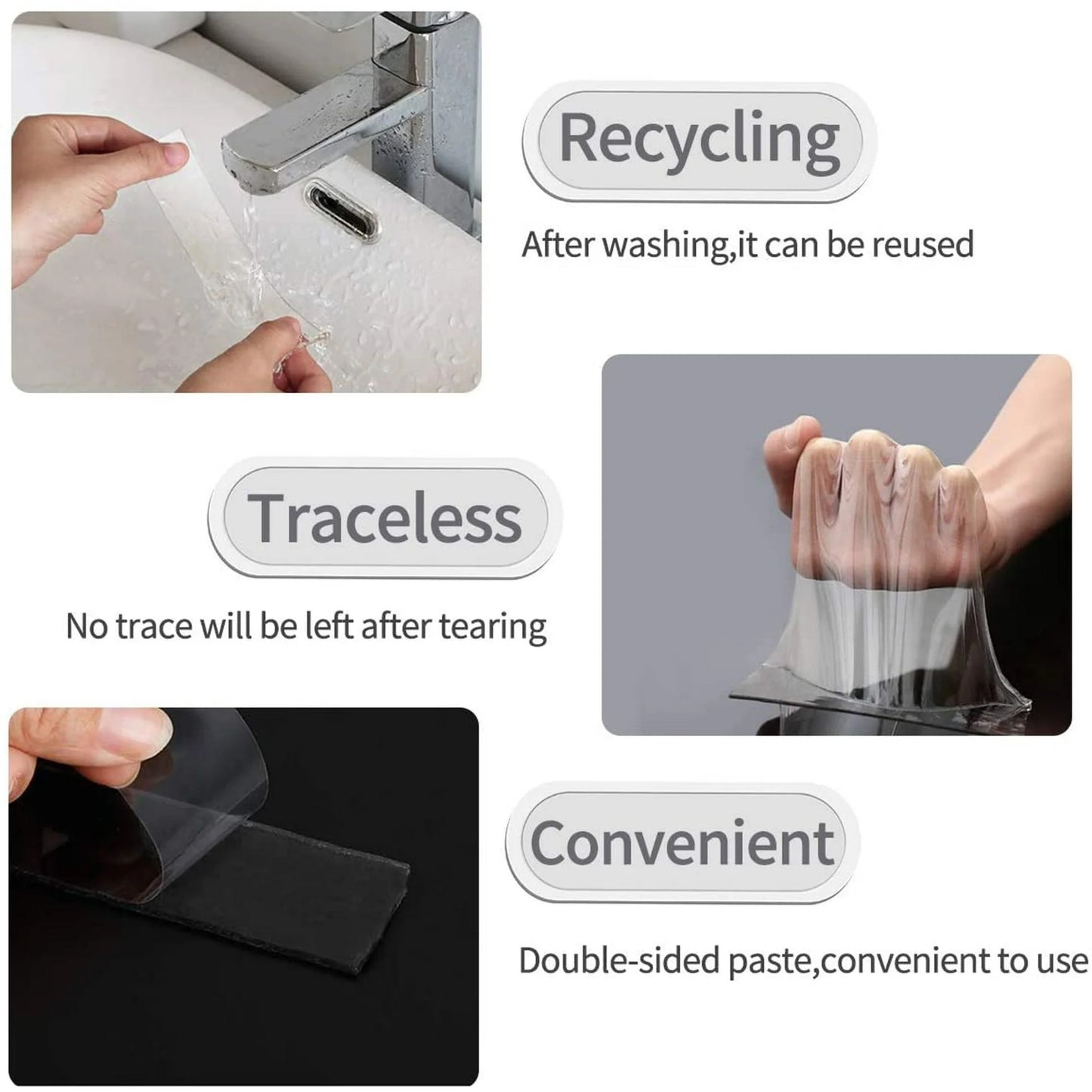 Double-Sided Strong Tape (3 meter) – Buy 1 Get 1 Free