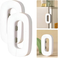 Child Safety Fridge Lock – Self Adhesive Baby Proof Lock for Refrigerator, Cabinets & Drawers | Strong, Easy Installation