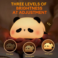 Rechargeable Panda Night Lamp | Cute LED Night Light