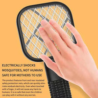 Electric Mini USB Mosquito Killer Racquet Lamp – Wireless Night Bulb & Effective Insect Catcher (Random Color)