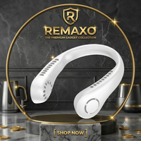 Portable Bladeless Neck Fan | USB Rechargeable 360° Cooling Fan