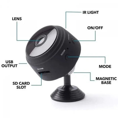 A9 Mini WiFi Camera – Rechargeable HD Security Camera ✅