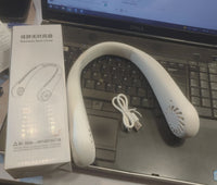 Portable Bladeless Neck Fan | USB Rechargeable 360° Cooling Fan