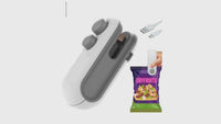 Portable Rechargeable Mini Sealer For Plastic Bags | Handheld Heat Sealing Machine